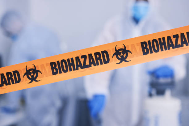 Professional Blood Cleanup technician working in Lewisburg, KY
